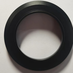 อุปกรณ์เสริมกล้องดิจิตอล CNC อะลูมิเนียมอัลลอยด์สีดำเงิน HN-<span class=keywords><strong>40</strong></span> 46มม. กรอบเต็มเลนส์ฮู้ดสำหรับ Ni Kon <span class=keywords><strong>Z</strong></span> DX 16-50มม. F3.5-5.6VR - Product Image 2