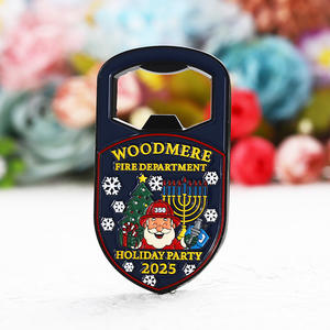 Promosyon manyetik Metal özel 3D alaşım Touris hatıra mıknatıs manyetik bira şişe açacağı döküm buzdolabı mıknatısı özelleştirilmiş - Product Image 3