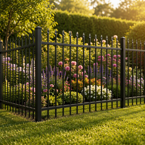 Clôture de jardin en acier galvanisé vierge personnalisable à prix abordable pour la personnalisation par le fabricant - Product Image 1
