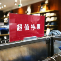 Support de protection contre les éternuements en plexiglas adhésif Supergrip Sign Holder avec support de panneaux acryliques