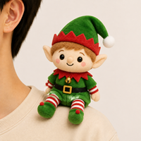 Fournisseur de jouets en peluche personnalisés en forme de pingouin magnétique à porter à l'épaule, Usine de jouets en peluche personnalisés à porter à l'épaule