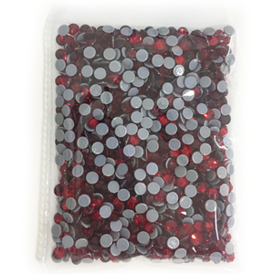 Siam AB หินไรน์สโตนแบบหลวม, หินร้อน10ชิ้น/ถุง - Product Image 5
