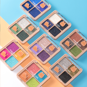 อายแชโดว์เนื้อแมทขี้เล่นสี<span class=keywords><strong>เขียว</strong></span>มะกอกสีฟ้าและเฉดสีเทา-ชมพูปิดเสียง | เครื่องสำอางราคาไม่แพงสำหรับลุคที่บอบบาง - Product Image 3