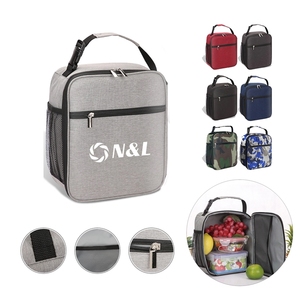 Sac à lunch isotherme tendance pour adultes, portable, imperméable, durable, réutilisable, petite boîte à lunch pour hommes et femmes - Product Image 2