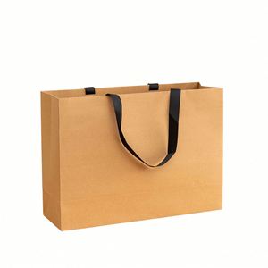 Bolsa de Papel para Compras Ecológica, Personalizada, de Alta Calidad, con Logotipo Impreso, al por Mayor - Product Image 5