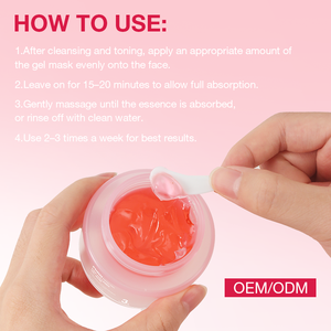 OEM Anti Aging Firming Lifting Repairing Boosting Radiant Glow Youthful Elastic Plump Smooth Pink Collagen Capsule Cream - Product Image 5