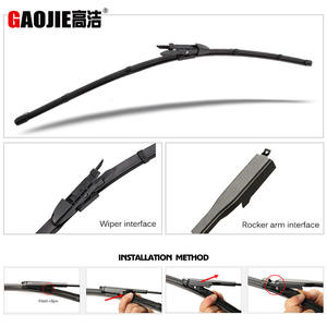 Compatible con las escobillas delanteras de Chevrolet Caprice 2011-2016 para autos sin marco. - Product Image 3