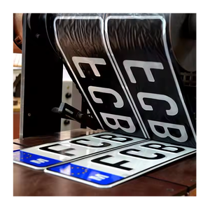 Fabriek Op Maat Blanco Kentekenplaat Reflecterende Film Kentekenplaat - Product Image 1