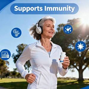 OEM Spiruline 500mg Capsules Soutient l'énergie, <span class=keywords><strong>le</strong></span> système immunitaire et la désintoxication du corps Supplément superaliment riche en protéines végétaliennes et antioxydants - Product Image 4