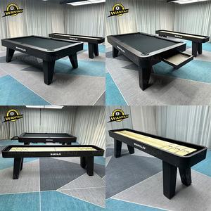 Nouvelle conception personnalisée <span class=keywords><strong>de</strong></span> <span class=keywords><strong>table</strong></span> <span class=keywords><strong>de</strong></span> billard multi-jeux pour usage intérieur, 7, 8 et 9 pieds, avec <span class=keywords><strong>table</strong></span> <span class=keywords><strong>de</strong></span> <span class=keywords><strong>tennis</strong></span> <span class=keywords><strong>de</strong></span> <span class=keywords><strong>table</strong></span> et <span class=keywords><strong>table</strong></span> <span class=keywords><strong>de</strong></span> billard sur pieds - Product Image 5