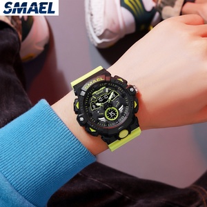Reloj Deportivo Digital SMAEL 8085 para Hombre, Reloj Cronógrafo Resistente al Agua para Exteriores, Reloj de Pulsera Grande con Alarma, Fecha, LED y Cronómetro - Product Image 5