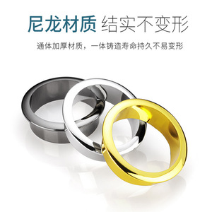 Round Cable Hole Cover 18/25/30/40/45/55mm Dustproof Plastic PP <b>Threading</b> Box Bolt <b>Inserting</b> Type - Product Image 4