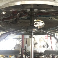Cuve de mélange chauffante à vapeur électrique, homogénéisateur, mélangeur, 500L, 1000L, émulsifiant, machine homogénéisatrice, machine à fabriquer du savon liquide