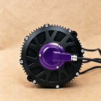 Moteur PMSM en aluminium CNC AL6061 72V 50kW pour vélo électrique tout-terrain Surron Light Bee