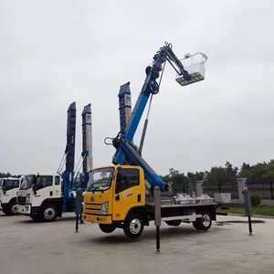 JIUHE Brand 21m 23m 25m 29m 31m 33m 38m 40m 45m Aerial Lift Truck High-altitude Material Transport Work Truck For Sale
