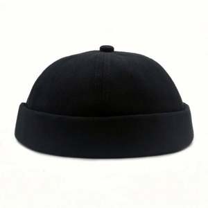 Wholesale Factory Custom <b>Brimless</b> Baseball <b>Cap</b> Unisex Sporty Formal Puff Printing Common Fabric - Product Image 3
