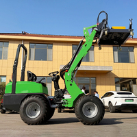 Neuer Euro 5 Diesel-Radlader aus China für Gartenbau, Frontschaufel-Radlader für Weiden, Bauernhöfe, Obstgärten und Hofarbeiten