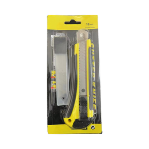 18 मिमी कार्बन स्टील ब्लेड के साथ ऑटो लॉक उपयोगिता कटर चाकू - Product Image 3