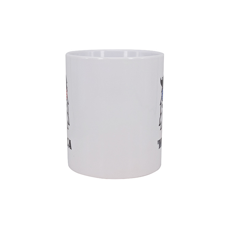 Обычная керамическая кружка из белого фарфора, чайные кофейные кружки с логотипом