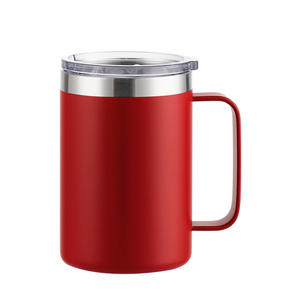 Popolare vendita calda Logo personalizzato 16oz in acciaio inox doppia parete sottovuoto tazza tazza di <span class=keywords><strong>caffè</strong></span> con manico per regali aziendali - Product Image 6