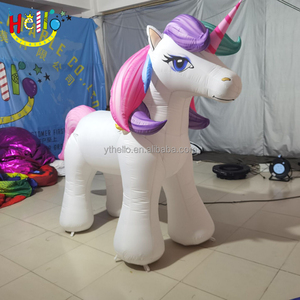 Caballito Inflable de Dibujos Animados Personalizado, Unicornio Inflable, Pony Inflable - Product Image 1