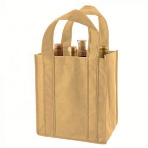 Bolsas de vino no tejidas reutilizables con logotipo personalizado 6 botellas - Product Image 3