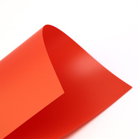 Feuille de plastique PP flexible de couleur translucide, tissée, 0,2 mm 0,4 mm pour carnet à spirale
