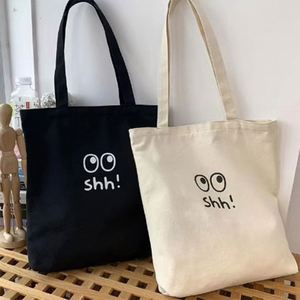 Bolso de Mano para Libros, Bolso de Lona de Gran Capacidad, Bolso de Lona para Estudiantes, Bolso de Lona de un Solo Hombro para Mujer - Product Image 2