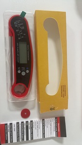 कारखाने प्रत्यक्ष फोल्डेबल डिजिटल मांस थर्मामीटर रसोई ओवन बारबेक्यू उपाय तापमान टिकाऊ प्लास्टिक - Product Image 6