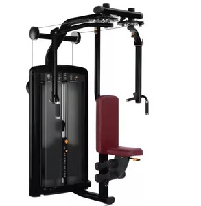 Máquina de fuerza Pectoral/<span class=keywords><strong>Dorsal</strong></span> Muscle Trainer con construcción de metal para tríceps y ejercicio físico integral - Product Image 1