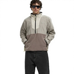 เสื้อกอล์ฟลำลองผู้ชาย แขนยาว ลายทาง น้ำหนักเบา ซิป ¼  แบบสวมหัว มีฮู้ด สกรีนโลโก้ได้ - Product Image 3