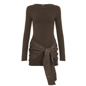 Faldas y Vestidos de PU para Mujer, Oferta de Otoño 2025 - Product Image 4