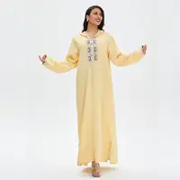 Jilbab kaftan pakistanischen modest thobe muslimischen kleid frauen Nahen Osten kurti abaya dubai Afrika Indien Pakistan Islamische Kleidung