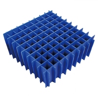 Boîtes en plastique colorées écologiques PP Conseil creux avec couteau Carte Solution d'emballage durable