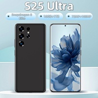 Smartphone Cugo S25 Ultra transfrontalier en stock 4G CDMA Double SIM Écran incurvé 3 Go + 64 Go Exclusivement pour les marchés transfrontaliers