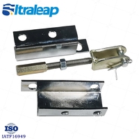 Kit de conversion de maître-cylindre de frein ovale chromé double de 8 pouces (disque/tambour) GMFS1-380 pour Chevrolet Bel New, années 1968-1973