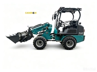 Cargadora de Ruedas Telescópica CASEREM TL12 con Motor Kubota V1505 de 18.2Kw, Cilindro Hidráulico Eaton de 0.5cbm