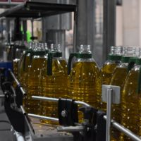 Huile d'olive vierge de marque privée Bouteille PET de 2 litres, première pression à froid Huile d'olive espagnole de haute qualité pour l'assaisonnement et la cuisson