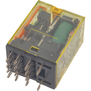 Relais Idec Ru4s D24 6A 12 Plus 2 Broches Électromagnétique pour Pièces de Réfrigération - Product Image 1