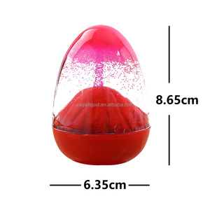 Minuteur à eau Volcanique : Lampe à bulles de sable liquide, jouet anti-stress, sablier liquide pour soulager le stress - Product Image 1