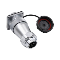 Accessoire de prise d'aviation étanche WEIPU IP67 2 3 4 7 8 8B 9 10 10B 12 16 17 20 24 26 35 connecteur WF28J/TE WF28K/Z