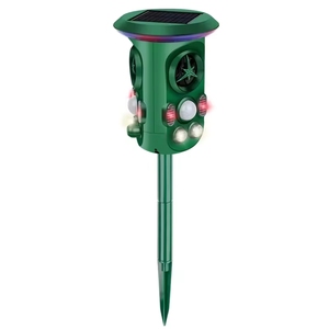 Repellente Solare a Ultrasuoni a 360 Gradi per Animali: Uccelli, Cani, Scimmie, Cervi, Topi - Product Image 1