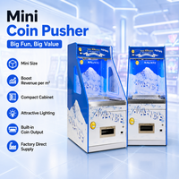 Machine à poussoir de pièces de monnaie mini, machine de jeu d'arcade à vendre pour centre de divertissement familial, garantie 1 an