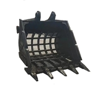 Seau avant d'excavatrice de fourches de chariot élévateur de 20 tonnes pour les dents de seau de dents d'excavatrice CAT320
