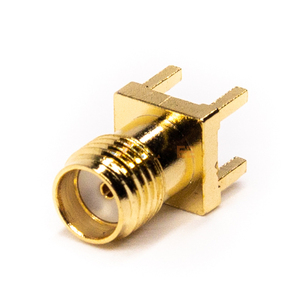 Conector SMA SMT de 50 Ohmios |   Conector de PCB de Montaje Superficial con Tecnología de Inserción por Presión |   Cable Coaxial RF Chapado en Oro Compatible con Soldadura por Reflujo - Product Image 4