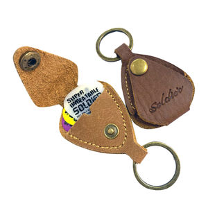 Sac de sélection de guitare en peau de vache de soldat de vente chaude, coffret avec accessoires d'instruments folkloriques et <span class=keywords><strong>fragments</strong></span> d'ondes digitales - Product Image 5