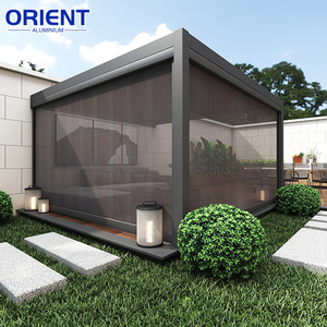 Pérgola Bioclimática Motorizada Impermeable con Techo de Láminas de Aluminio Ajustables y Personalizables para Jardín Exterior o Gazebo - Product Image 5