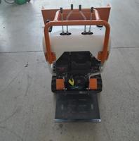China Selbst laden der Mini Crawler Transporter Gummi ketten kipper 500kg 1000kg Mini Dumper
