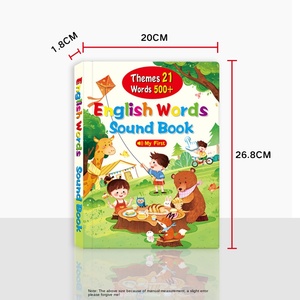 Nouvelle machine de lecture <span class=keywords><strong>audio</strong></span> <span class=keywords><strong>pour</strong></span> l'éducation précoce des enfants en anglais avec matériau plastique <span class=keywords><strong>pour</strong></span> l'apprentissage des bébés - Product Image 1