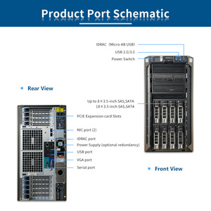 T440/T640/T430/T630/T330 Tower Server Virtual Storage 5U Xeon Bronze Silver Gold Processor Customised Computer Iptv Server - Product Image 4